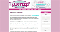 Desktop Screenshot of beadstreet.co.za