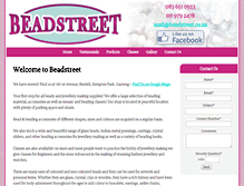 Tablet Screenshot of beadstreet.co.za